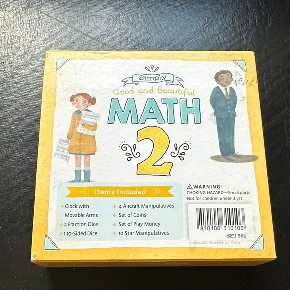 Good and Beautiful Math 2 Box - Picture 6 of 6